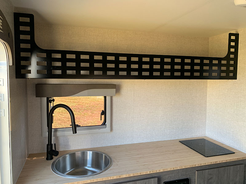 Lance 805 Storage Above Sink And Induction