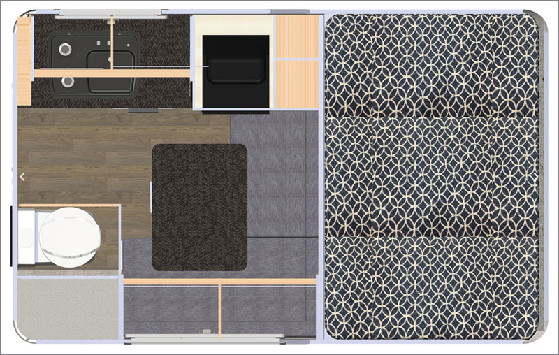 Northern Lite 610 floor plan