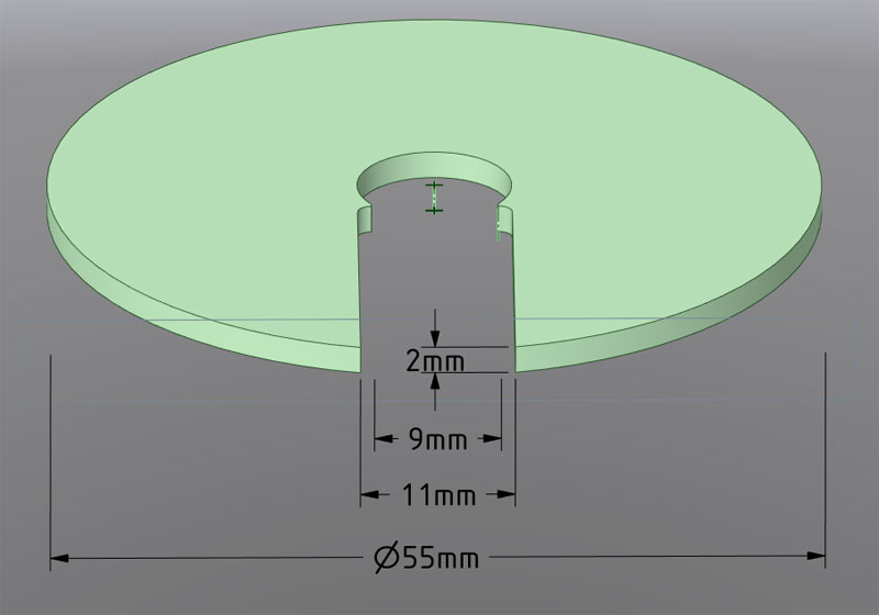Snap On Spacer For RV Stove Top