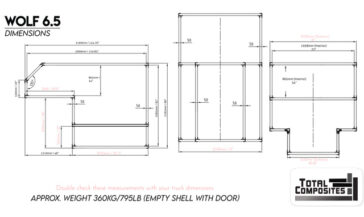 Total Composites WOLF 65 Floor Plan