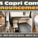 2024 Capri Camper Announcements