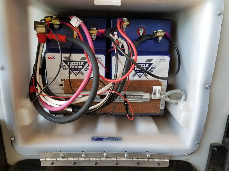 Battery Bay To Fit The Batteries