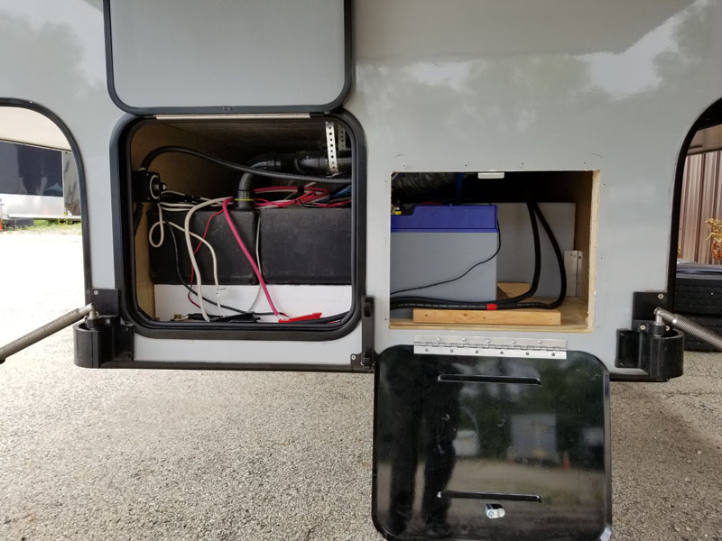 Battery Bay To Fit The Batteries 19
