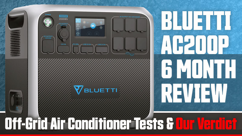 Bluetti AC200P portable power station review: The calm after the storm