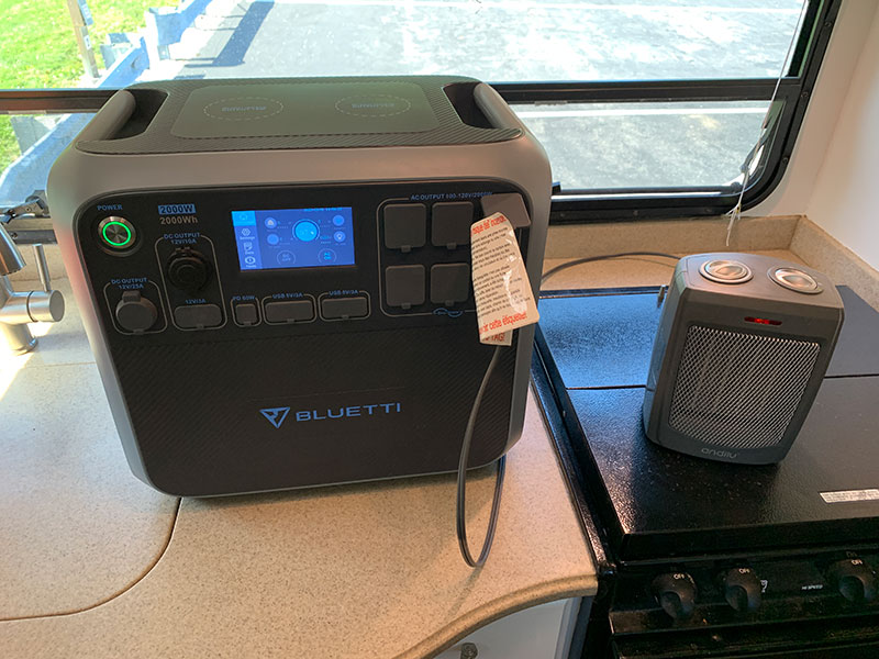 Bluetti Heater Test
