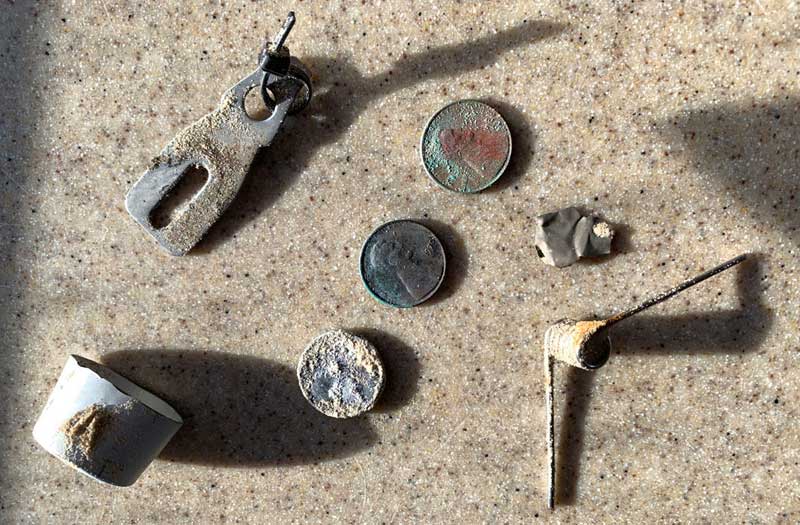 Bolivar Beach Metal Detecting Finds