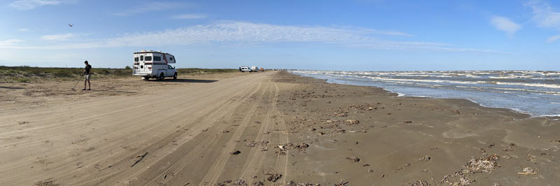 Bolivar Beach Metal Detecting