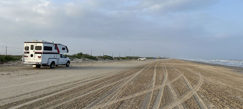 Brazoria County Beach Free Camping