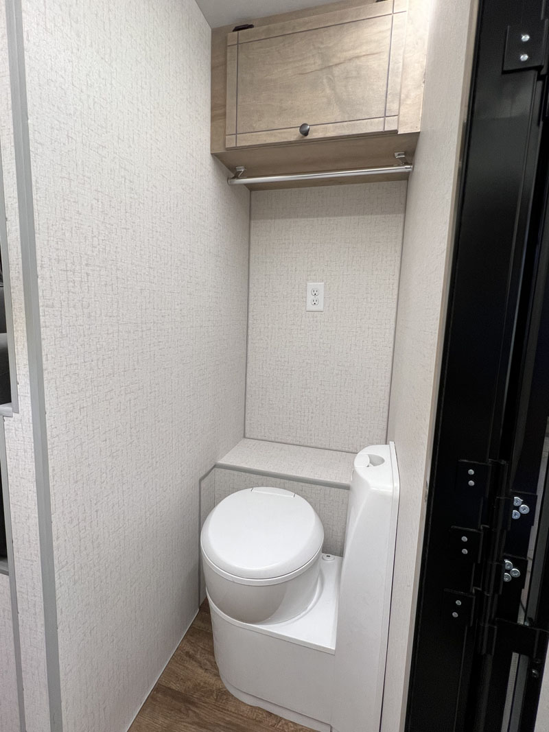 Capri Camper Cassette Toilet Room