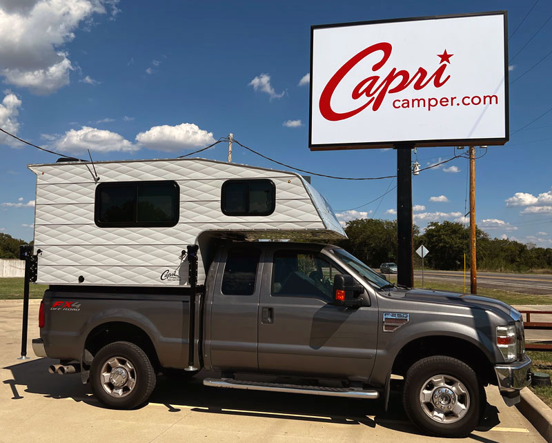 2024 Capri Camper with Factory Sign