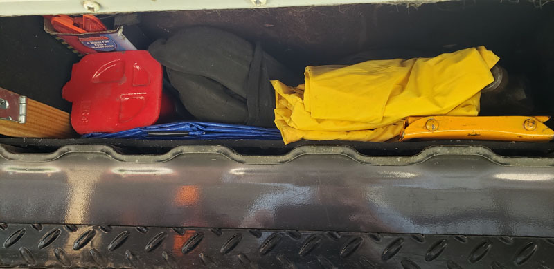 Emergency Equipment Storage 
