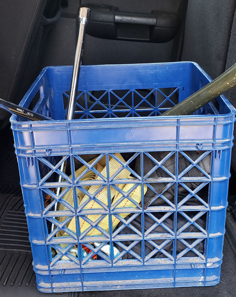 Emergency Equipment Storage In Trucks