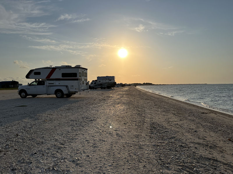 Magnolia Beach Easy To Drive On