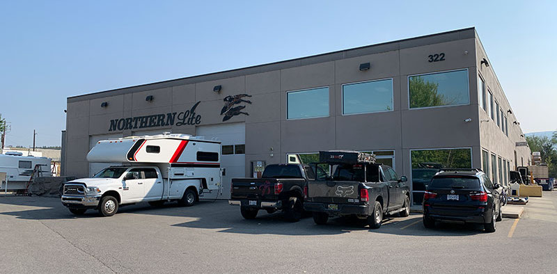 Northern Lite 2023 TCM Rig Parked Out Front