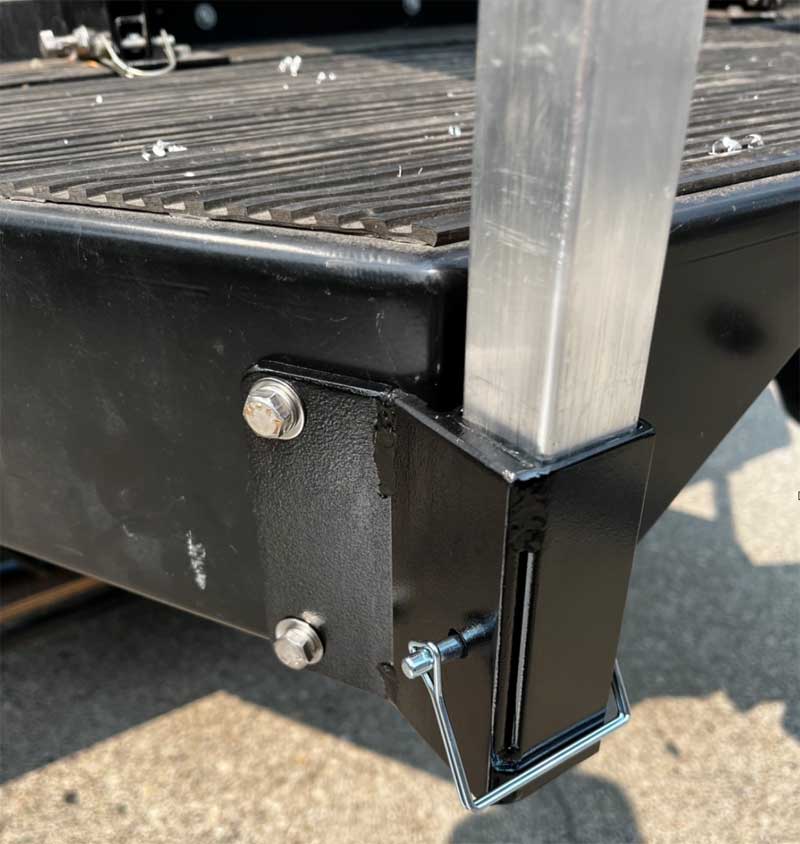 Pin To Secure Rail To Bumper