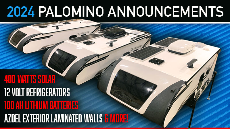 2024 Palomino RV Announcements