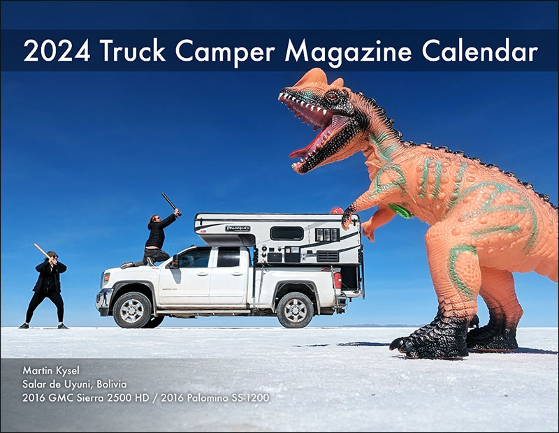 2024 Truck Camper Calendar Front Cover