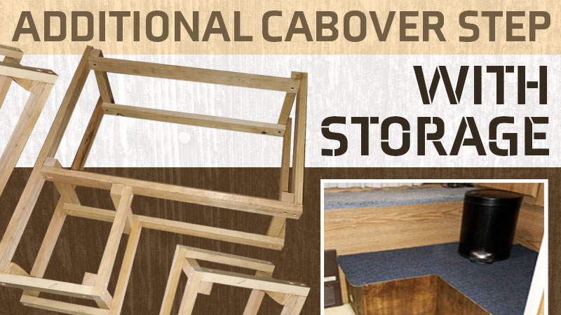 Additional Cabover Step With Storage