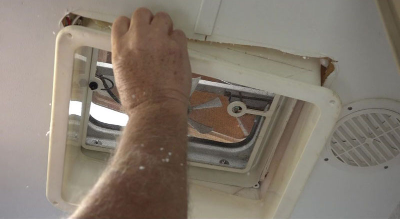 Bathroom Fan Remove Outer Shroud