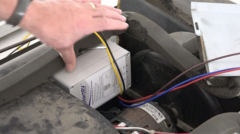 Installing A SoftStartRV SSRV3T In An RV For Easy Air Conditioner