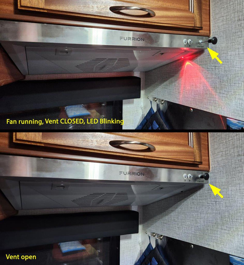 Kitchen Fan Damper Opener 1