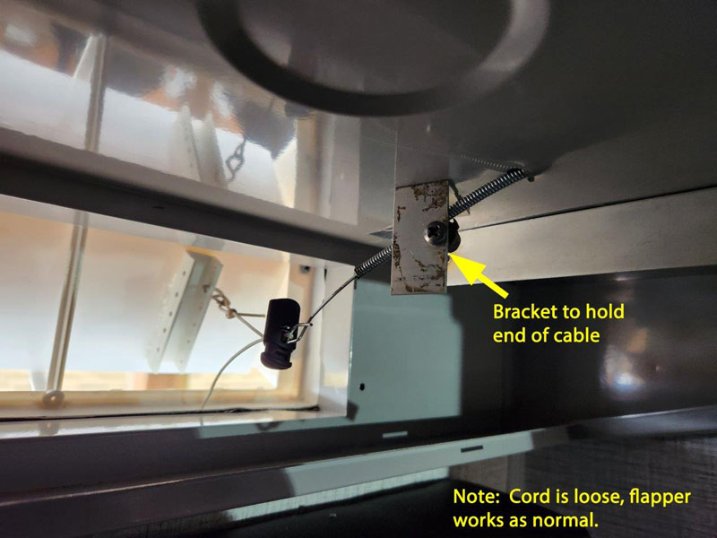 Kitchen Fan Damper Opener 5