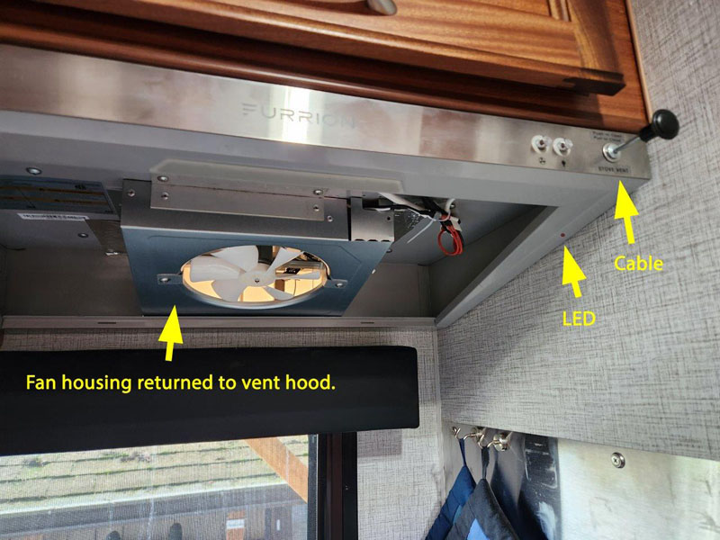 Kitchen Fan Damper Opener 6