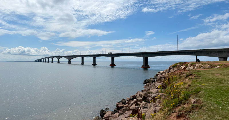 Prince Edward Island Confederation Bridge Back To New Brunswick