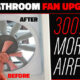 RV Bathroom Fan Upgrade