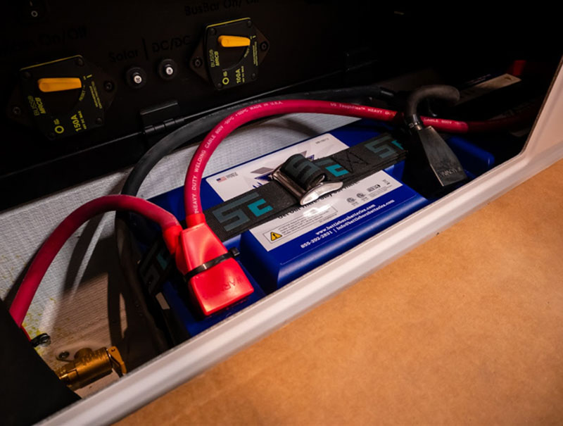 Supertramp Batteries Installed