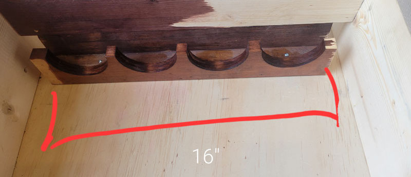 Wine Cellar Drawer Construction 16 Inches 2