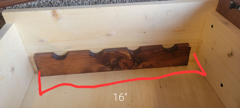 Wine Cellar Drawer Construction 16 Inches