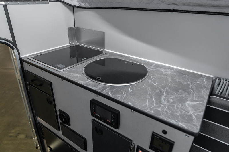 Four Wheel Campers Flush Mount Sink Stove 1