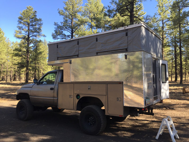 Armored Overland Camper Driver Side