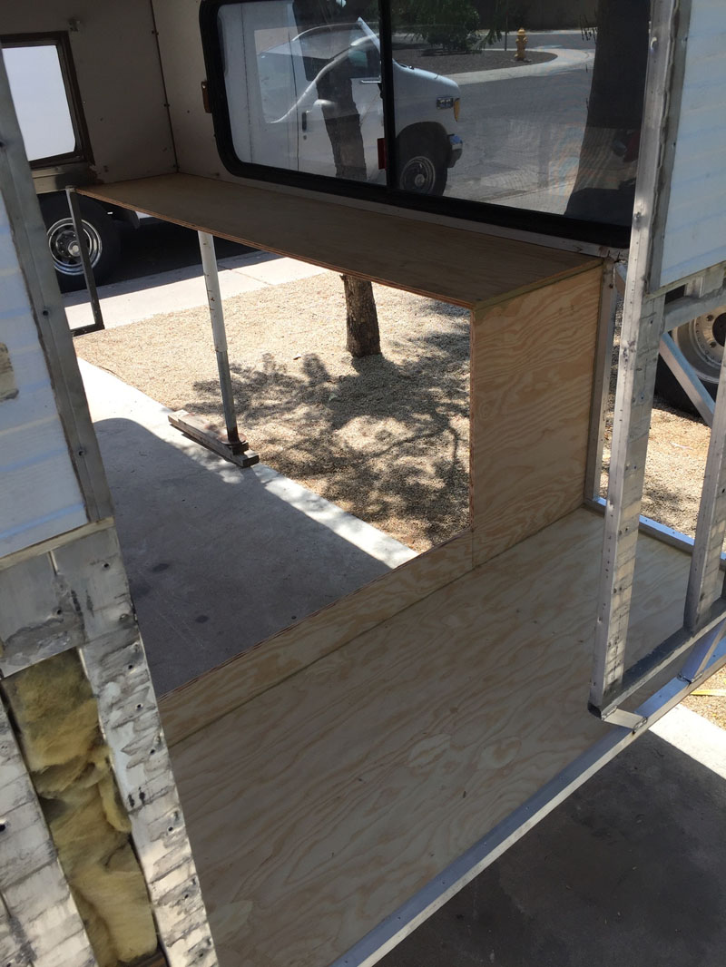 Armored Overland Camper New Wood