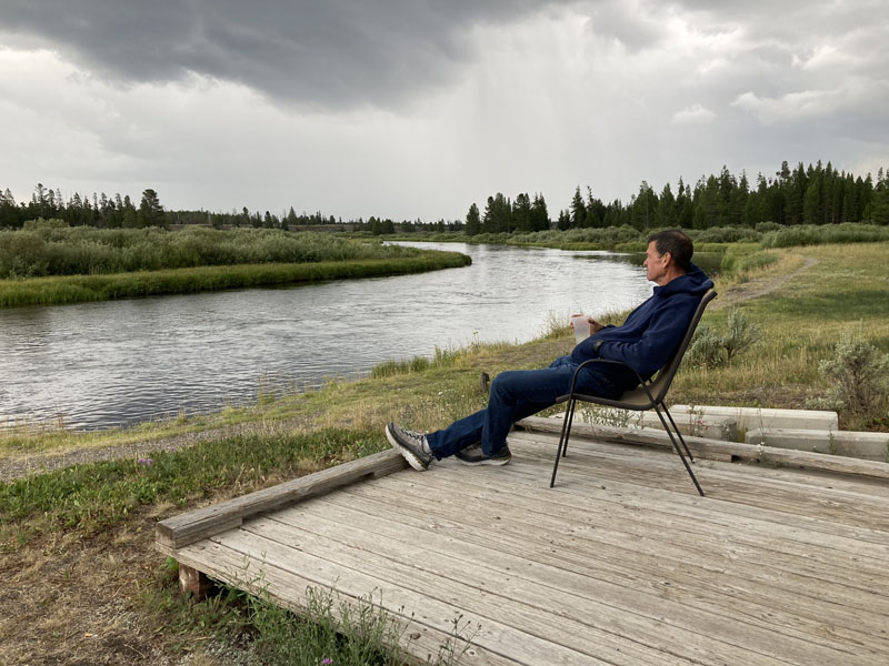 Bakers Hole Campground On The Madison River, Montana