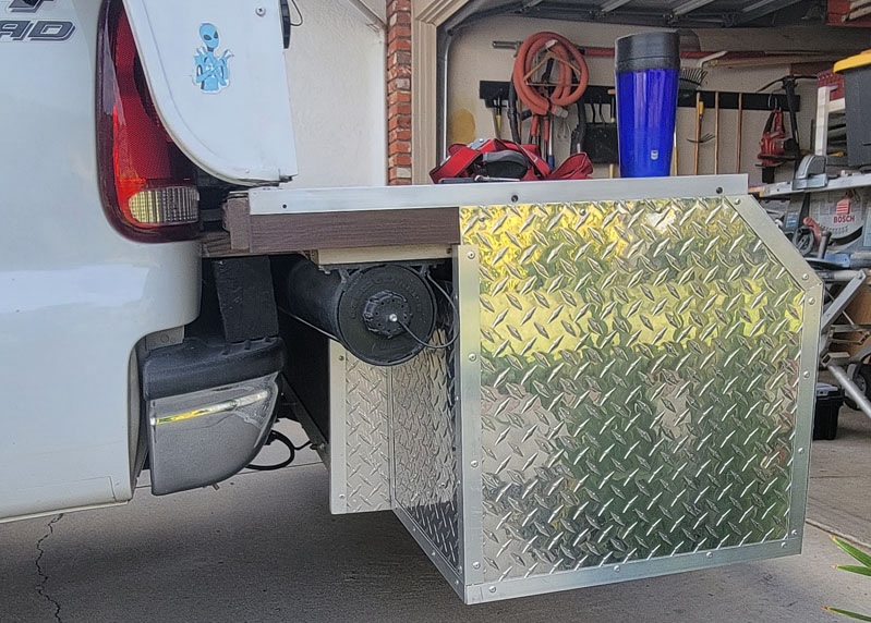 Camper Porch And Storage 6