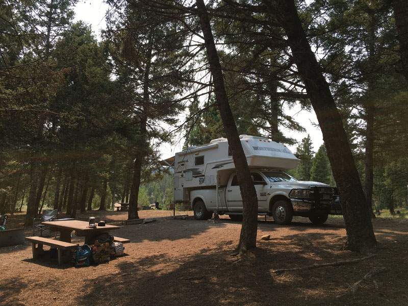 Delmoe Lake Campsite