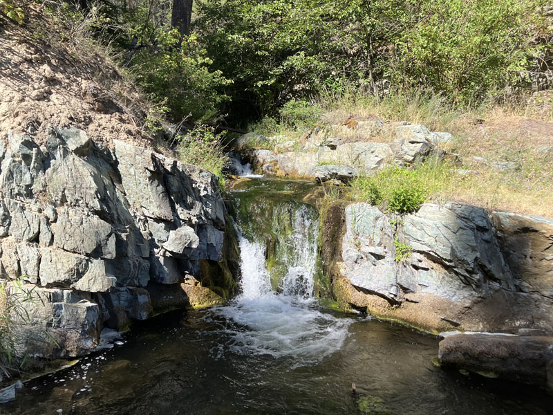 Dodge Creek Where It Enters Koocanusa Lake Montana