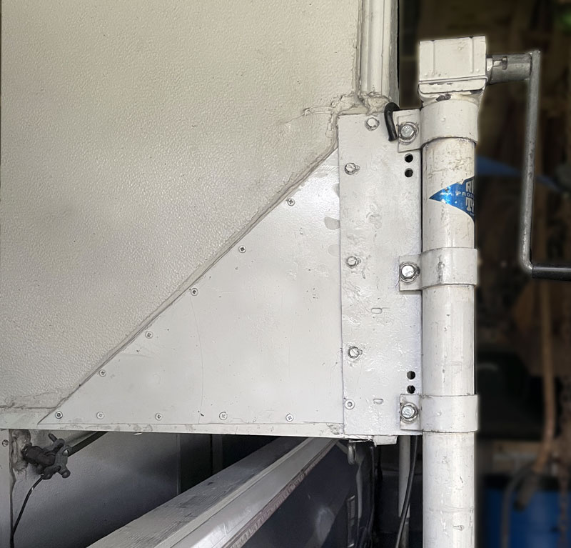 Lawnmower Deck Mod reinforced camper corners