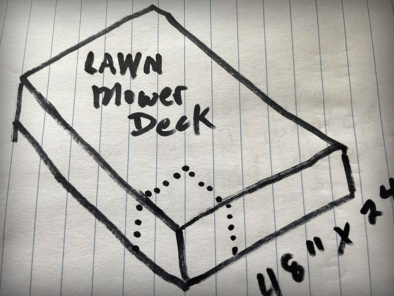 Lawnmower Deck Mod drawing