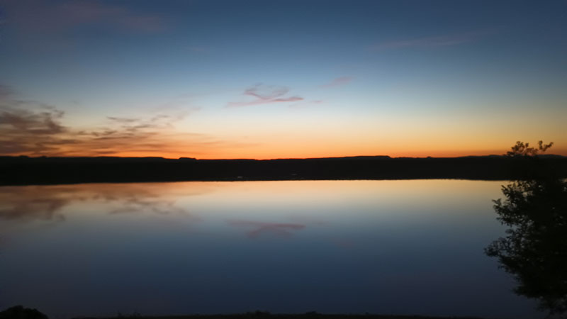 Montana Nelson Creek Sunset