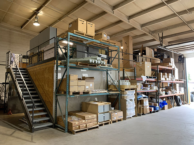 OEV Factory Production Shop Wide Inventory