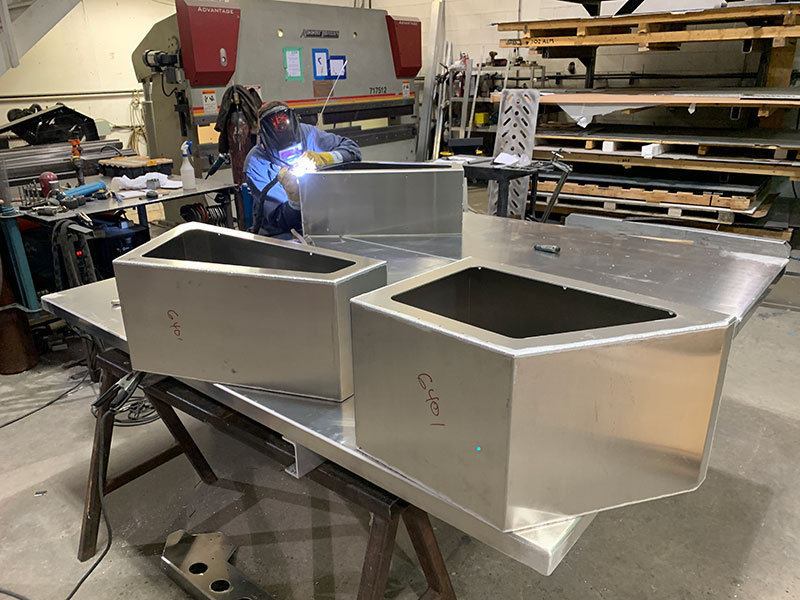 OEV Factory Weld Shop Josh Welding Tray Storage 1