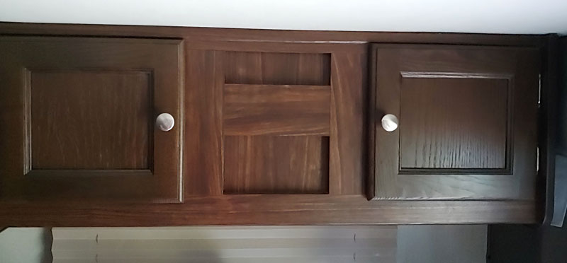 Overhead Bunk Cabinet Switch Up Center Does NOT Open Before Mod