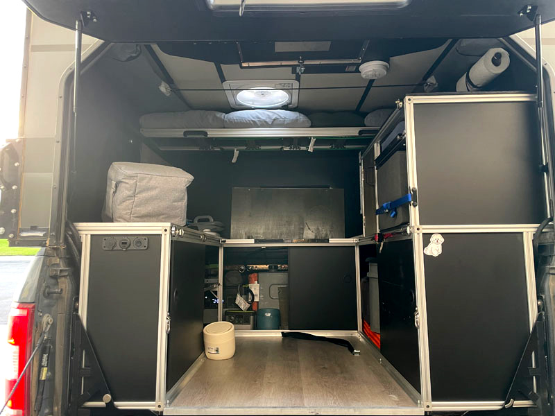 Project M Camper Build Out Interior