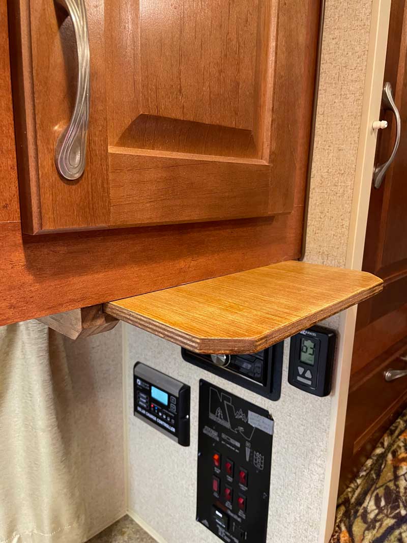 Sliding Shelf Partially Out