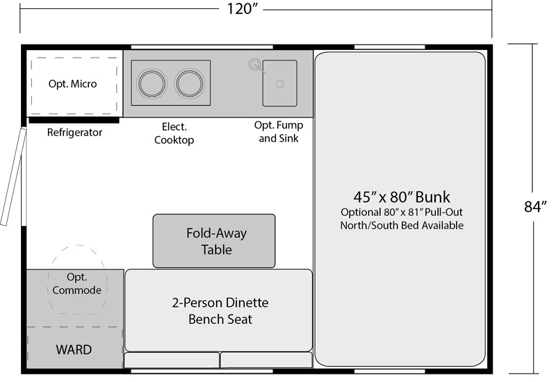 Soaring Eagle Adlar 6.5XLS Floor Plan