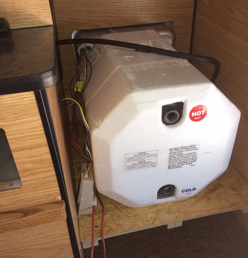 Suburban Water Heater Installation 2