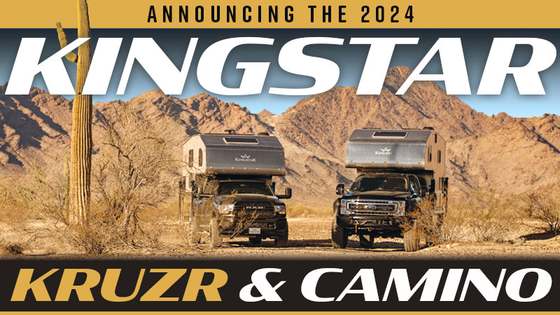 Announcing Kingstar Kruzr And Camino Truck Campers